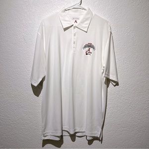 Antigua University of Alabama Polo Shirt L Large 2009 National Champions 13 Time